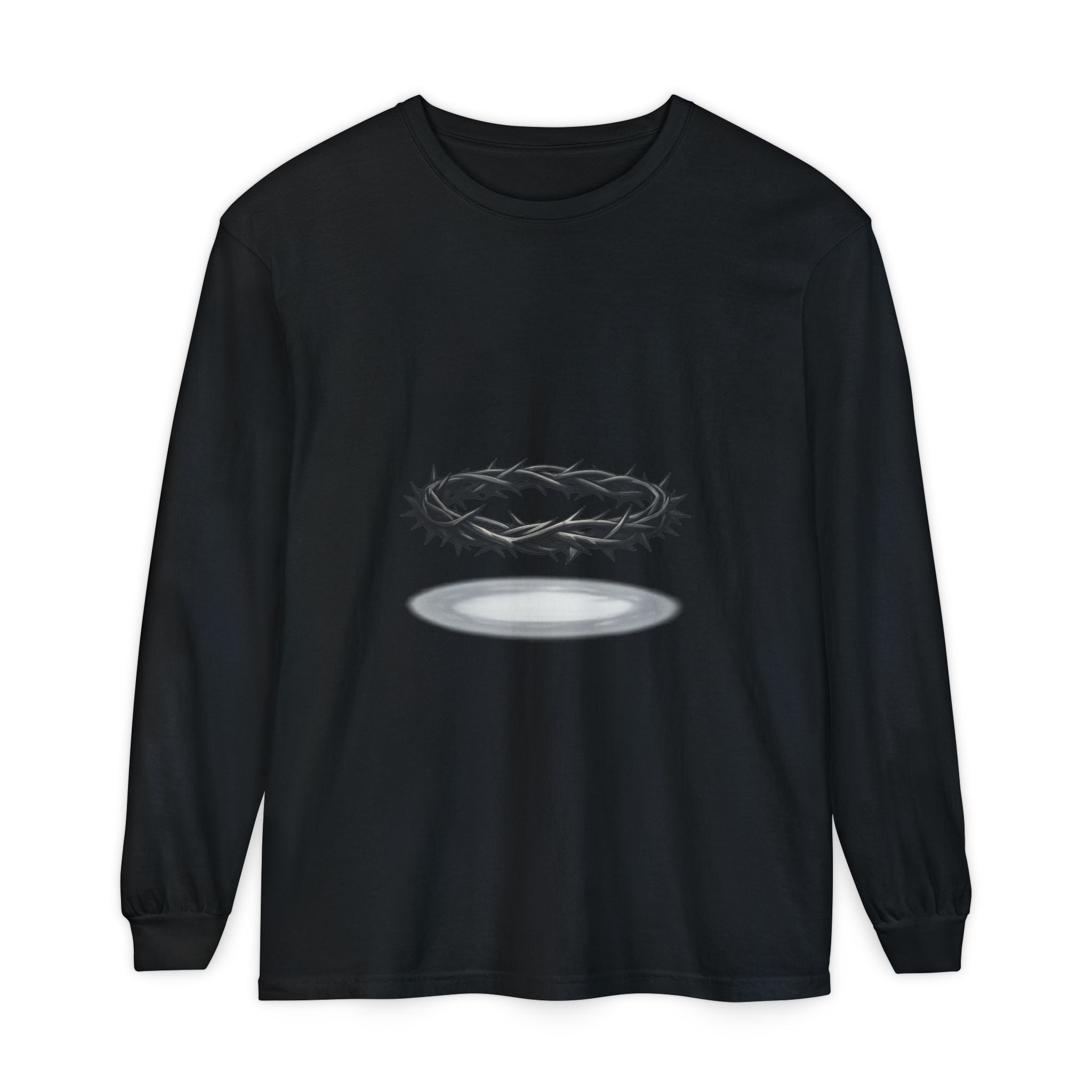 Crown of Thorns Long Sleeve — Black
