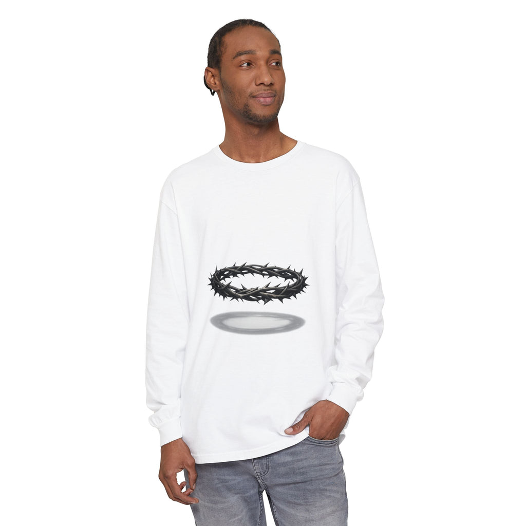 Crown of Thorns Long Sleeve — White