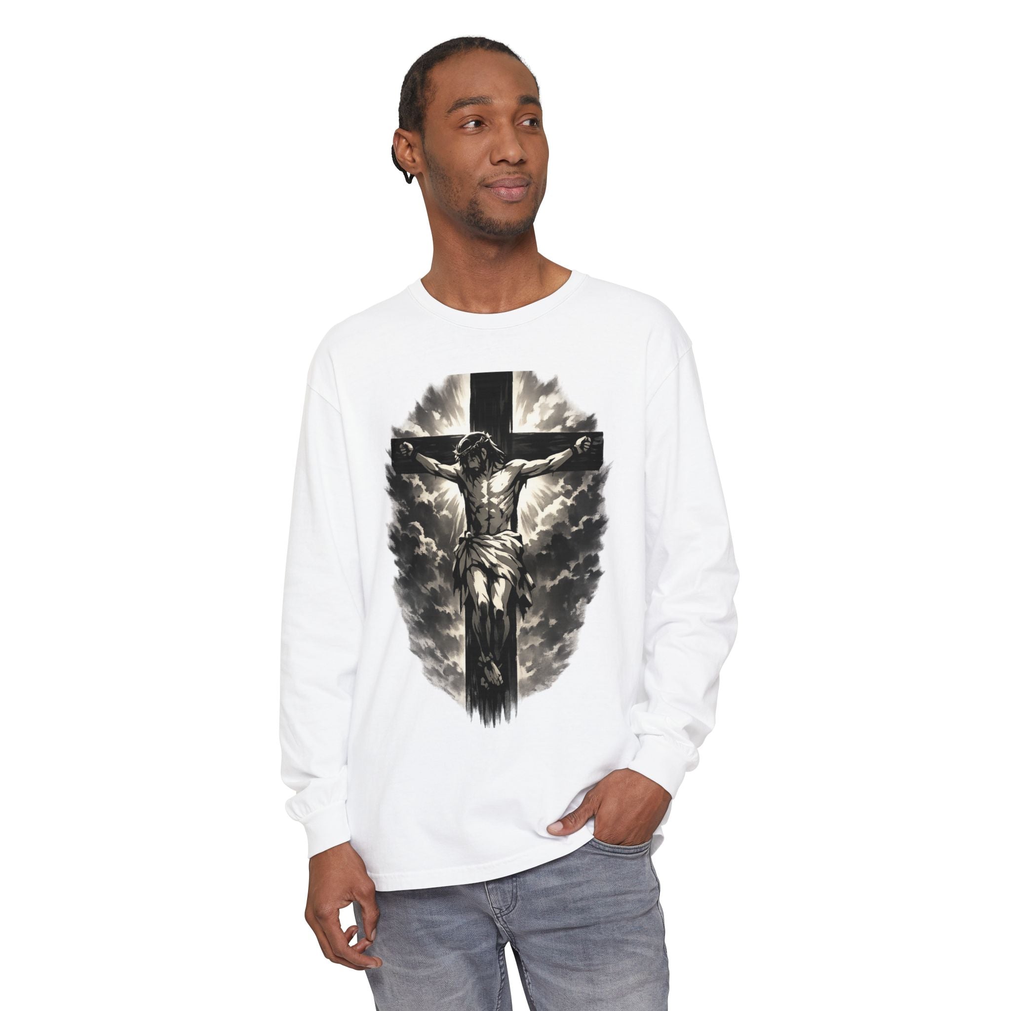 The Sacrifice Long Sleeve — White