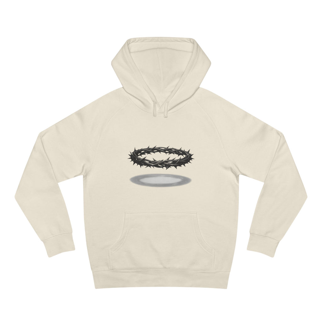 Crown of Thorns Hoodie — Ecru
