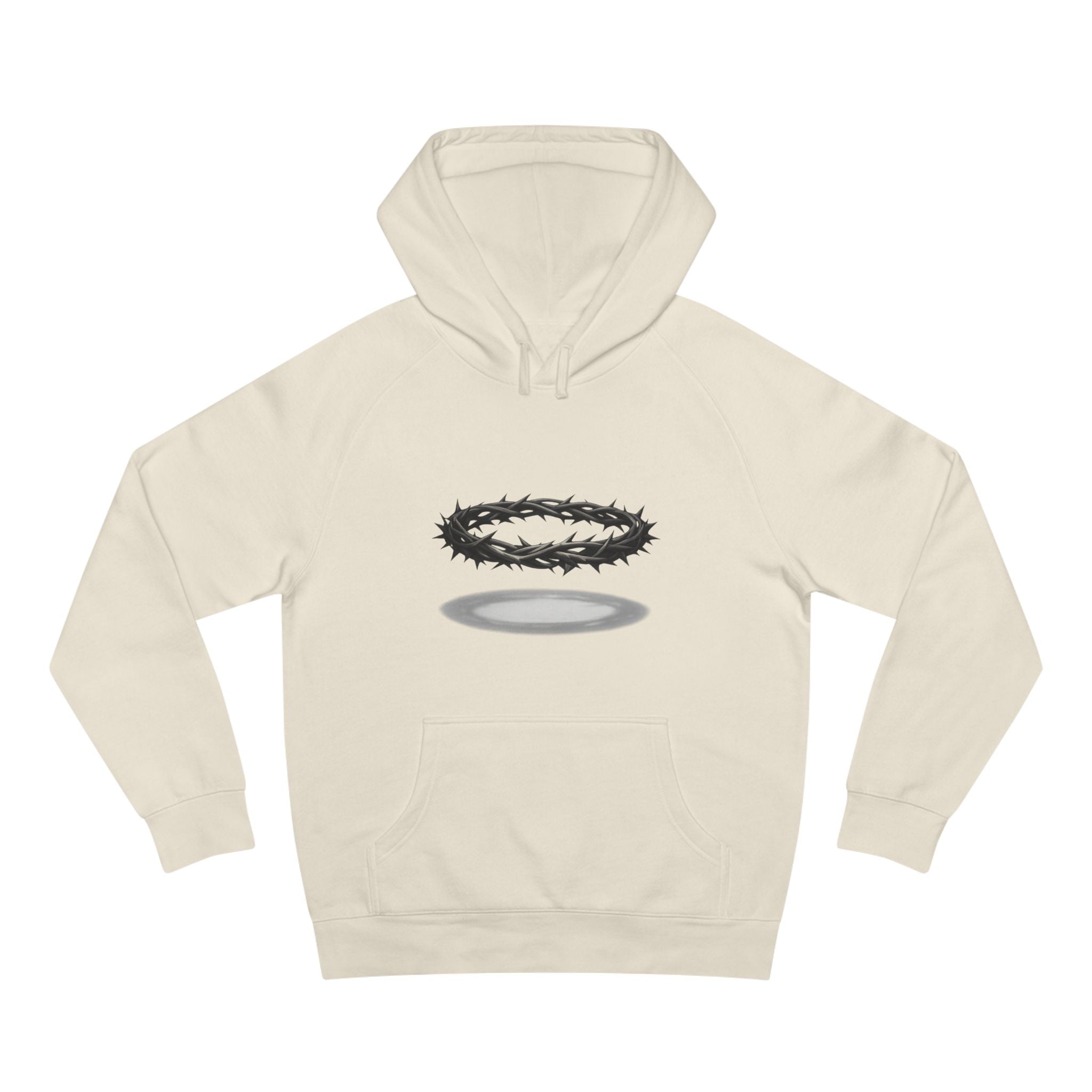 Crown of Thorns Hoodie — Ecru
