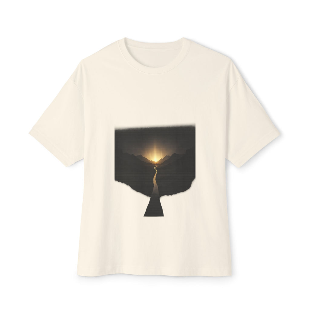 Narrow Way Tee — Natural