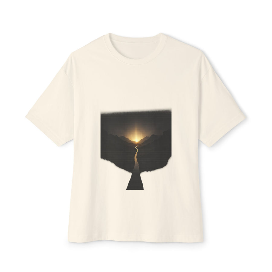 Narrow Way Tee — Natural