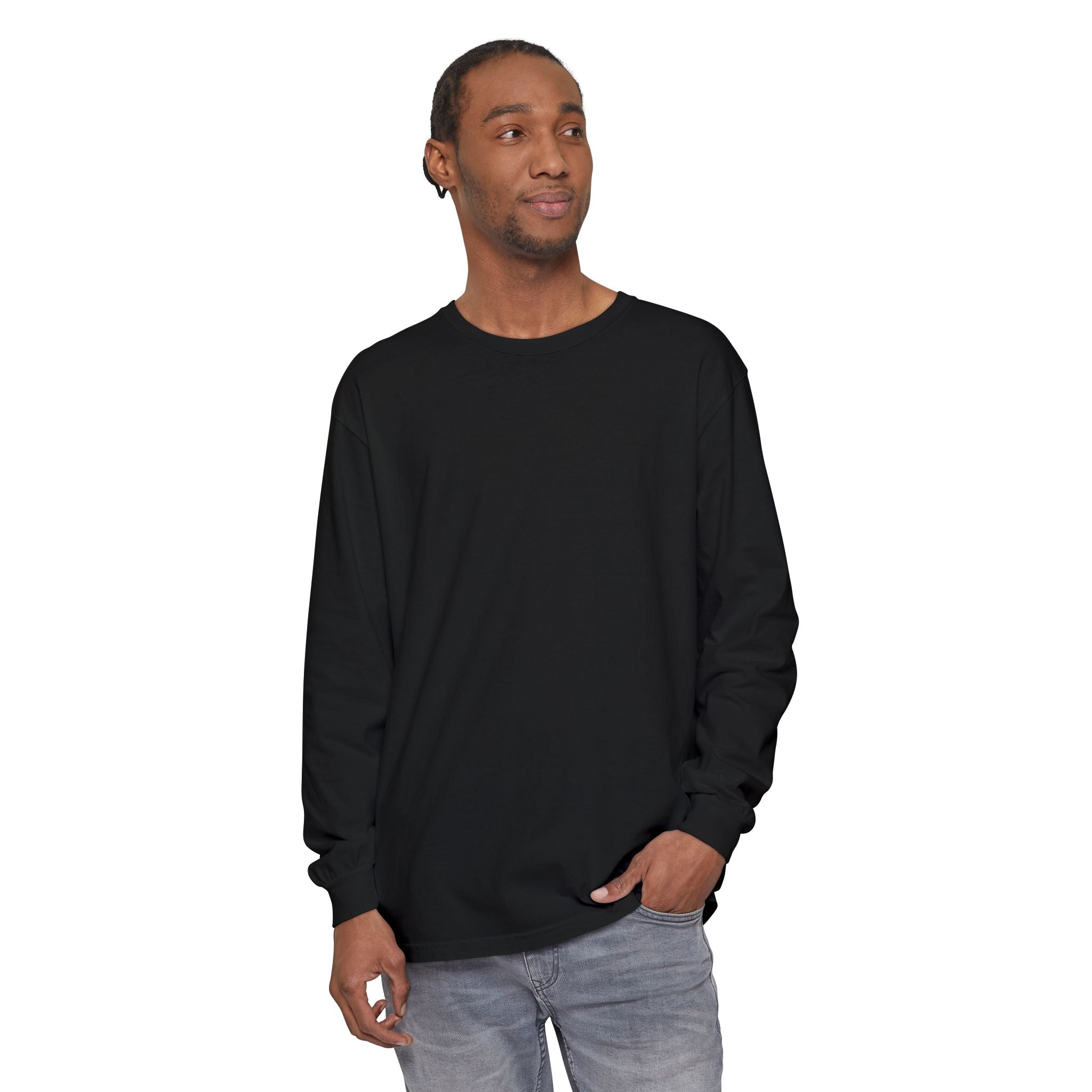 Psalm 23 Long Sleeve — Black